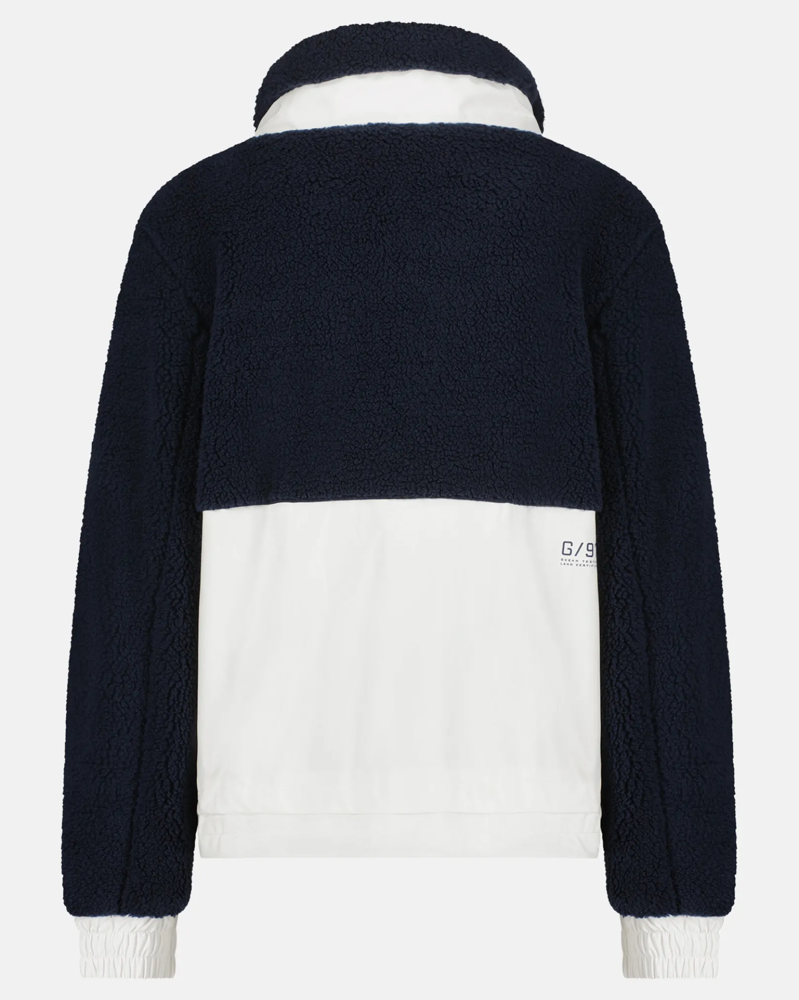 Fabric-Mix Fleece Jacket Laser