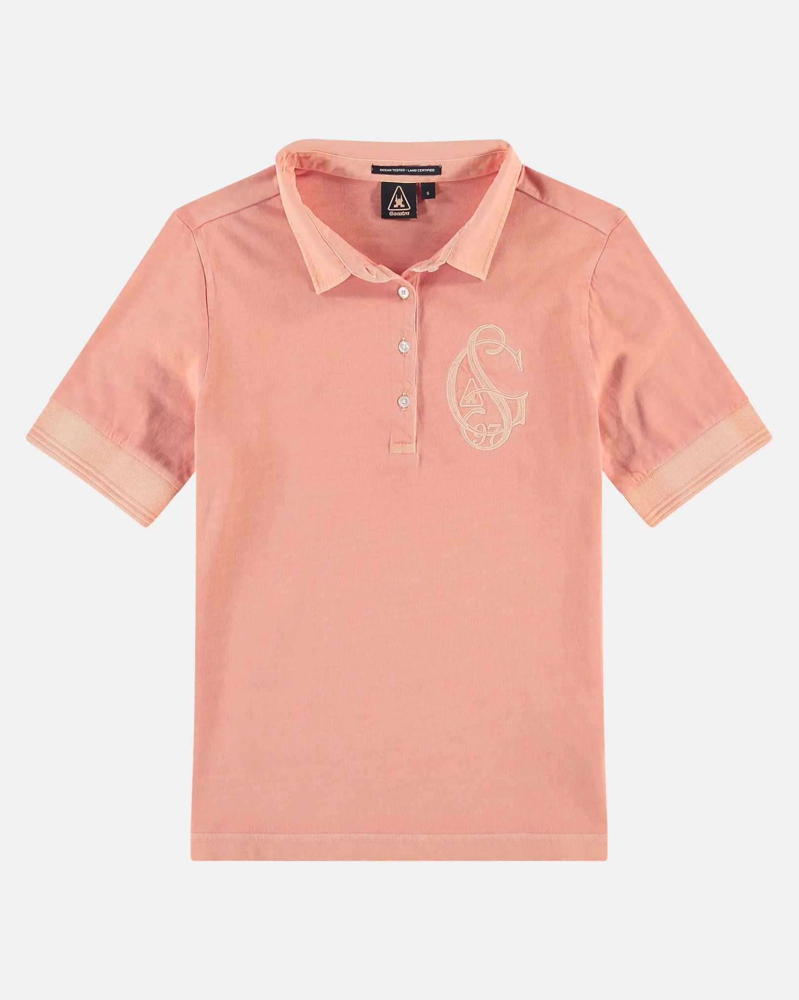 Monica Polo Met Geweven Kraag